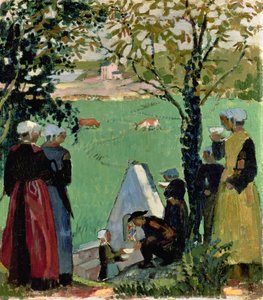 A Szent Forrás a Guidelben, 1905 körül alkotó: Maurice Denis